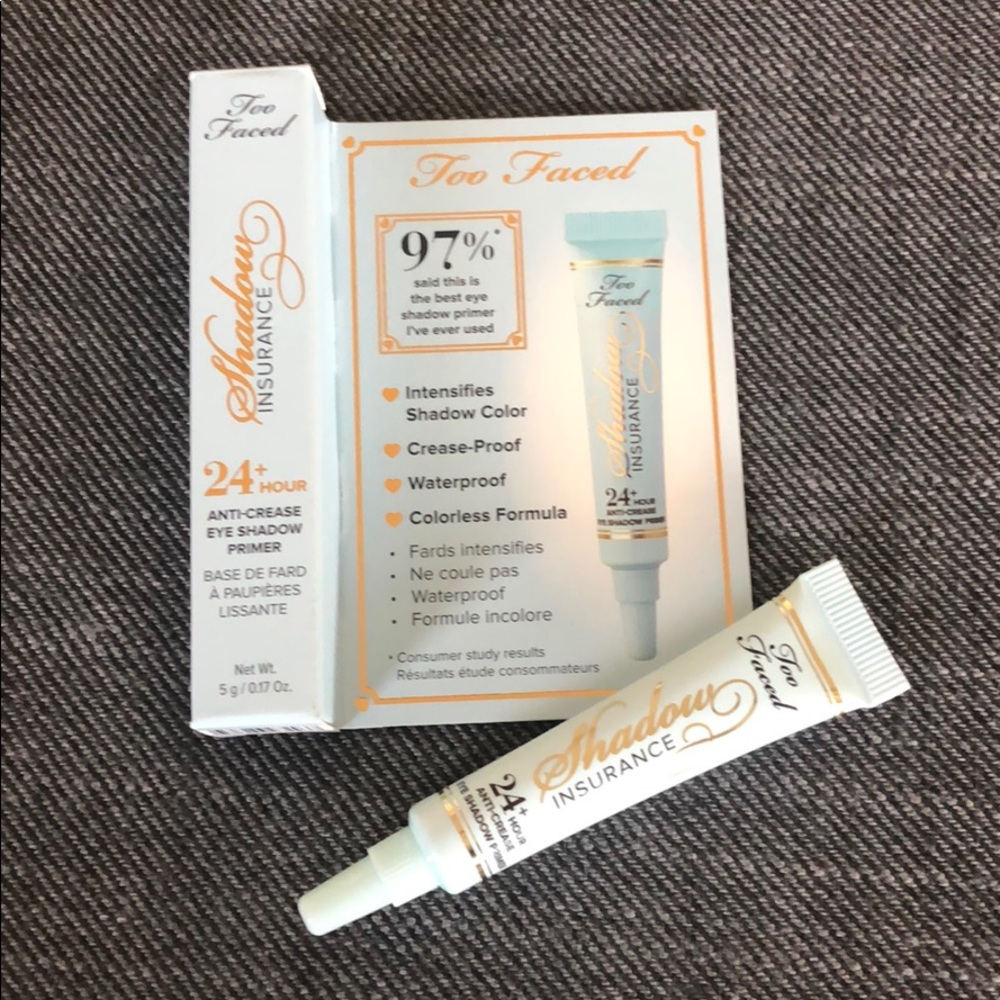 SOLD Brand new Too Faced Insurance